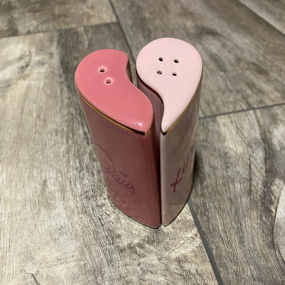 Salt and pepper shakers new never used
